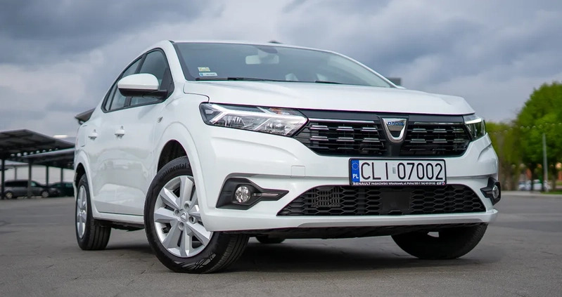 dacia kujawsko-pomorskie Dacia Logan cena 52900 przebieg: 33142, rok produkcji 2022 z Skępe